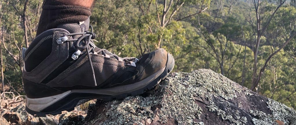 Mid Waterproof Mountain Hiking Boots 