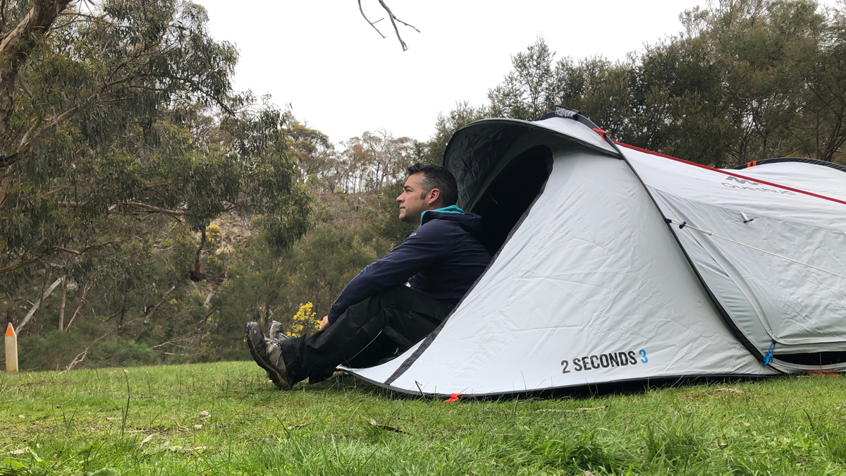 2 seconds camping tent