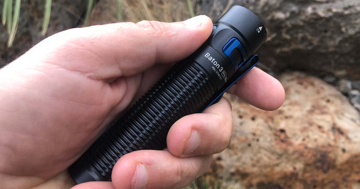 OLIGHT Baton 3 Pro Max flashlight hands-on review
