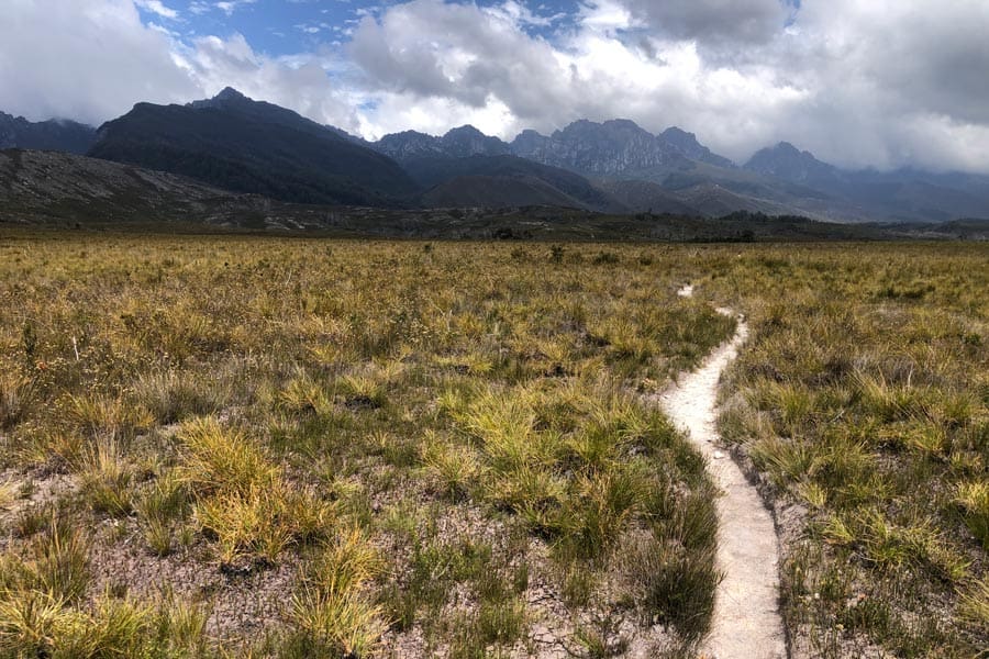 Traversing the Arthur Plains