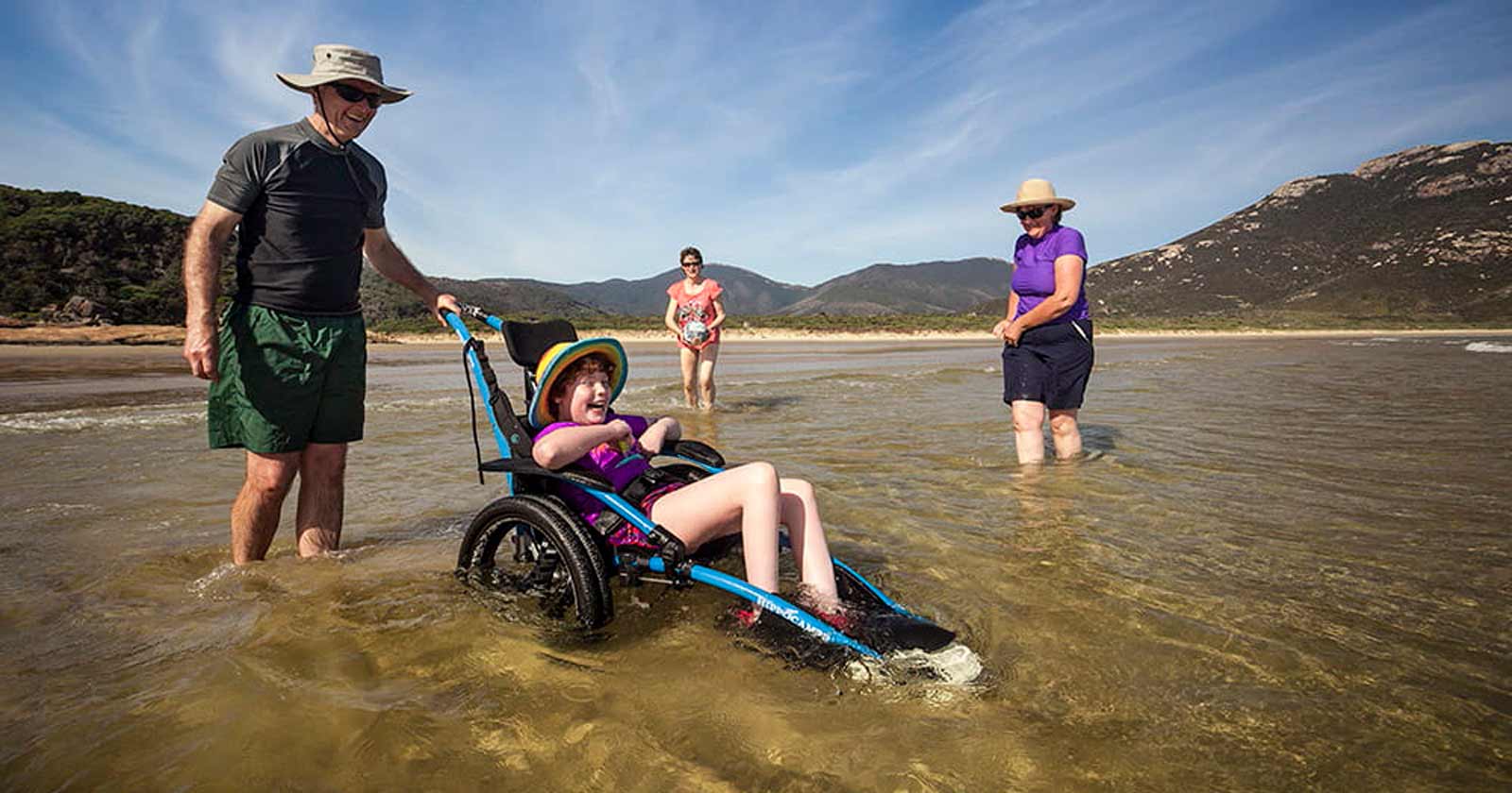 All-terrain wheelchairs Wilsons Prom