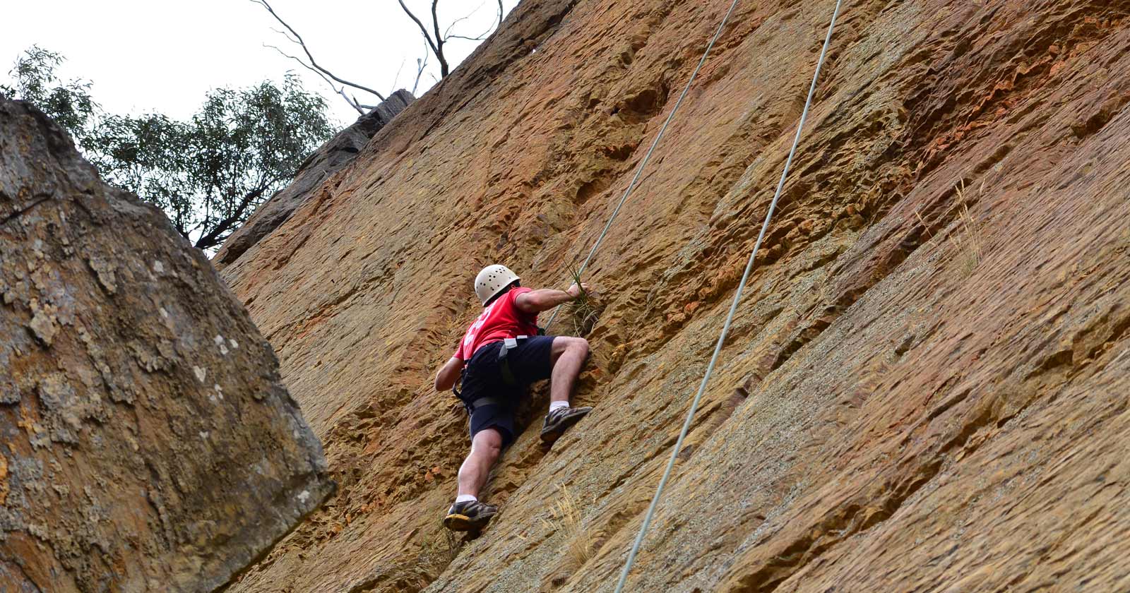 Rock climbing and walking steadiness