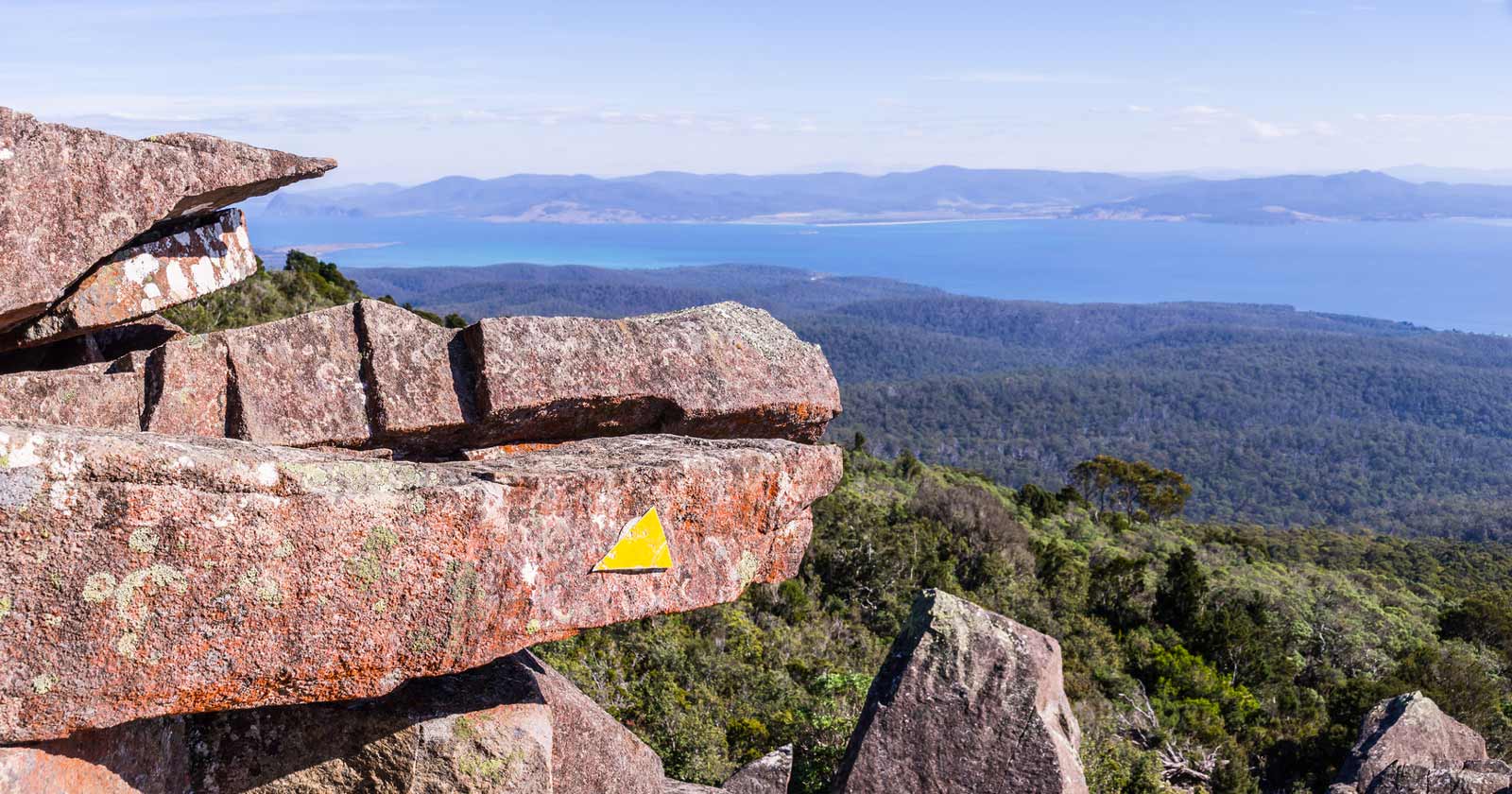 Bishop and Clerk Peak, Maria Island